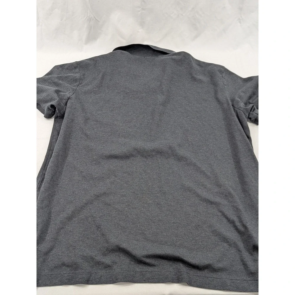 Polo by Ralph Lauren Dark Gray Polo Shirt with Multicolor Pony Logo